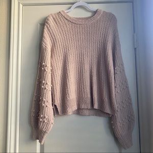 Madewell bobble pullover sweater